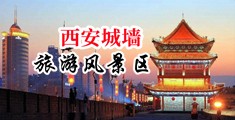 风骚淫荡校花中国陕西-西安城墙旅游风景区